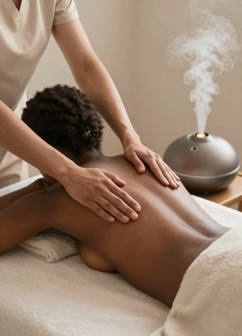 Cupping therapy session at Afrilicious Swakopmund